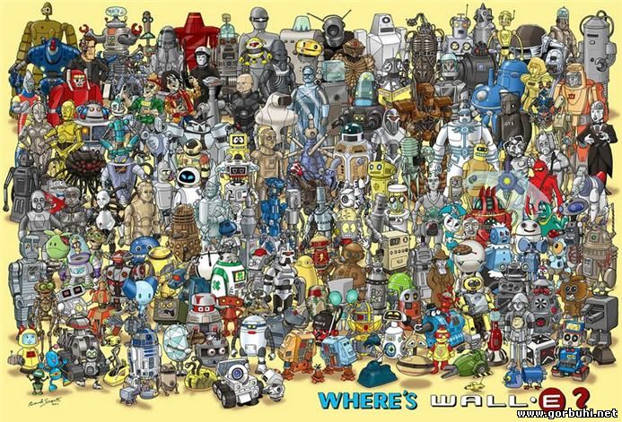 Потерялся легендарный ВАЛЛ-И / WALL-E