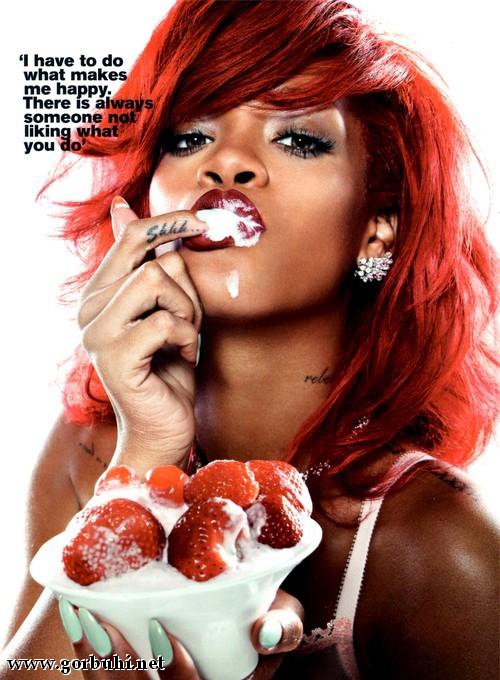 Обворожительная Rihanna для GQ