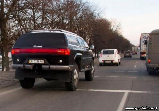 Самодельный бездорожный монстр - Bizon