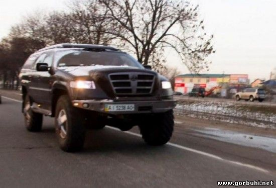 Самодельный бездорожный монстр - Bizon