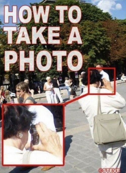 Казусы с фототехникой